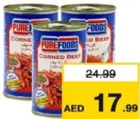 Pure Food لحم بقري معلب بيورفود