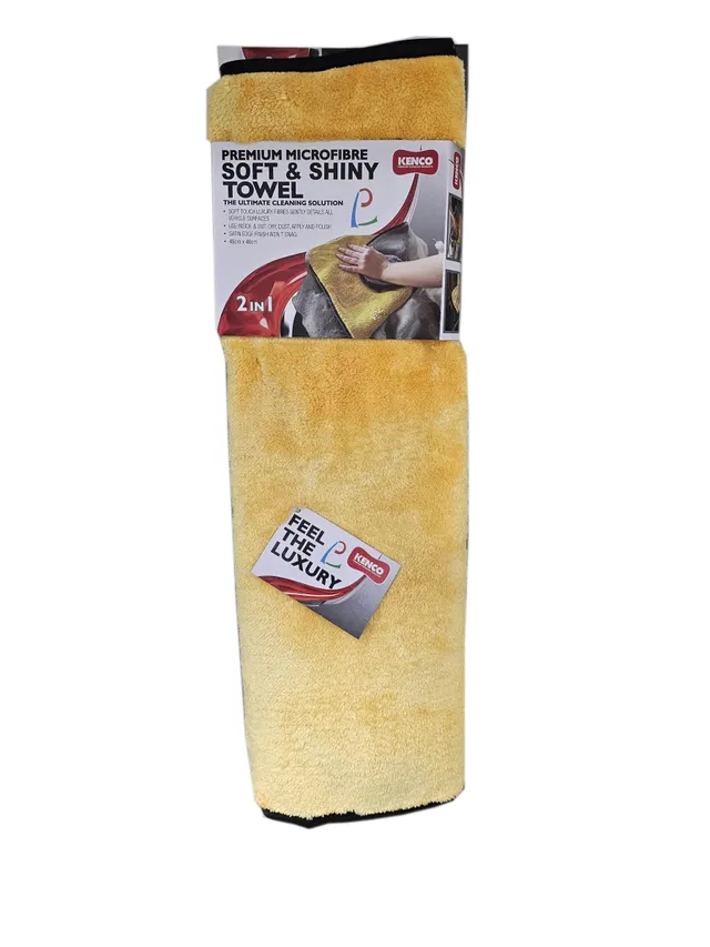 Kenco Soft & Shiney Towel Yellow