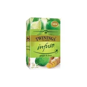 Twinings Infuso Ginger&Lime Flvd 20`S