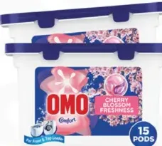 Omo 3in1 Laundry Capsules / Comfort Laundry Capsules