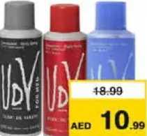 Udv Deodorant Spray Assorted