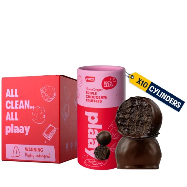 Plaay كمأة الشوكولاتة الثلاثية