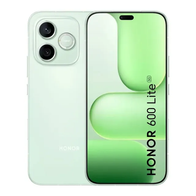Honor 600 Lite 5G Smartphone, 8 GB RAM, 256 GB Storage, Sprout Green