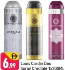 Louis Cardin بخاخ مزيل عرق كريدبل