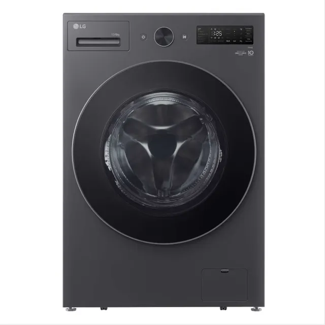 LG 13/ F0Z6DRPK4 Washer Dryer, Front Load, Inverter, Silver