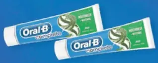 Oral-B Complete Whitening Mouth Wash Toothpaste