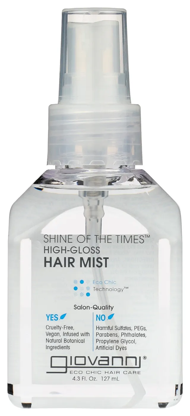 Giovanni Shine of the Times Finishing High-Gloss Hair Mist, 4.3 oz