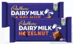 Cadbury Dairy Milk شوكولاتة بالبندق