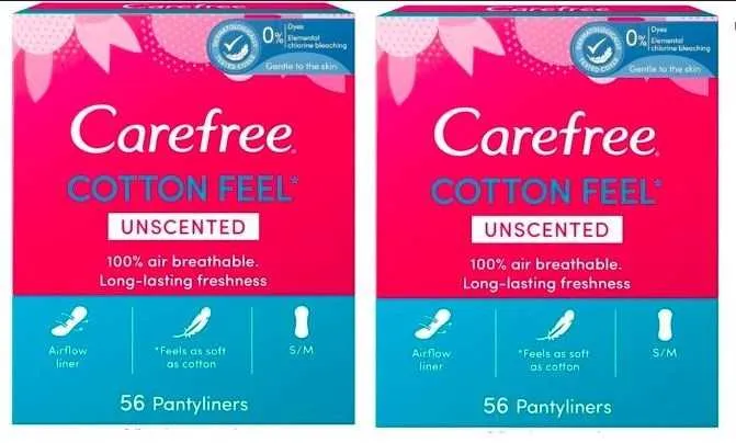Carefree قطن 56S 1+1 مجاناً