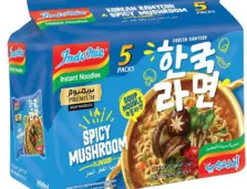 Indomie Korean Noodle Spicy Mushroom
