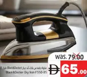 Black+Decker Dry Iron F550-B5