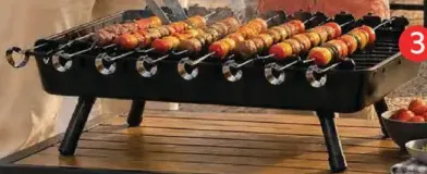 Somagic Wadi table charcoal BBQ