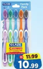 Glaze Toothbrush Twister Family Pack