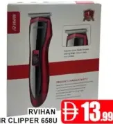 Rvihan Hair Clipper 658U