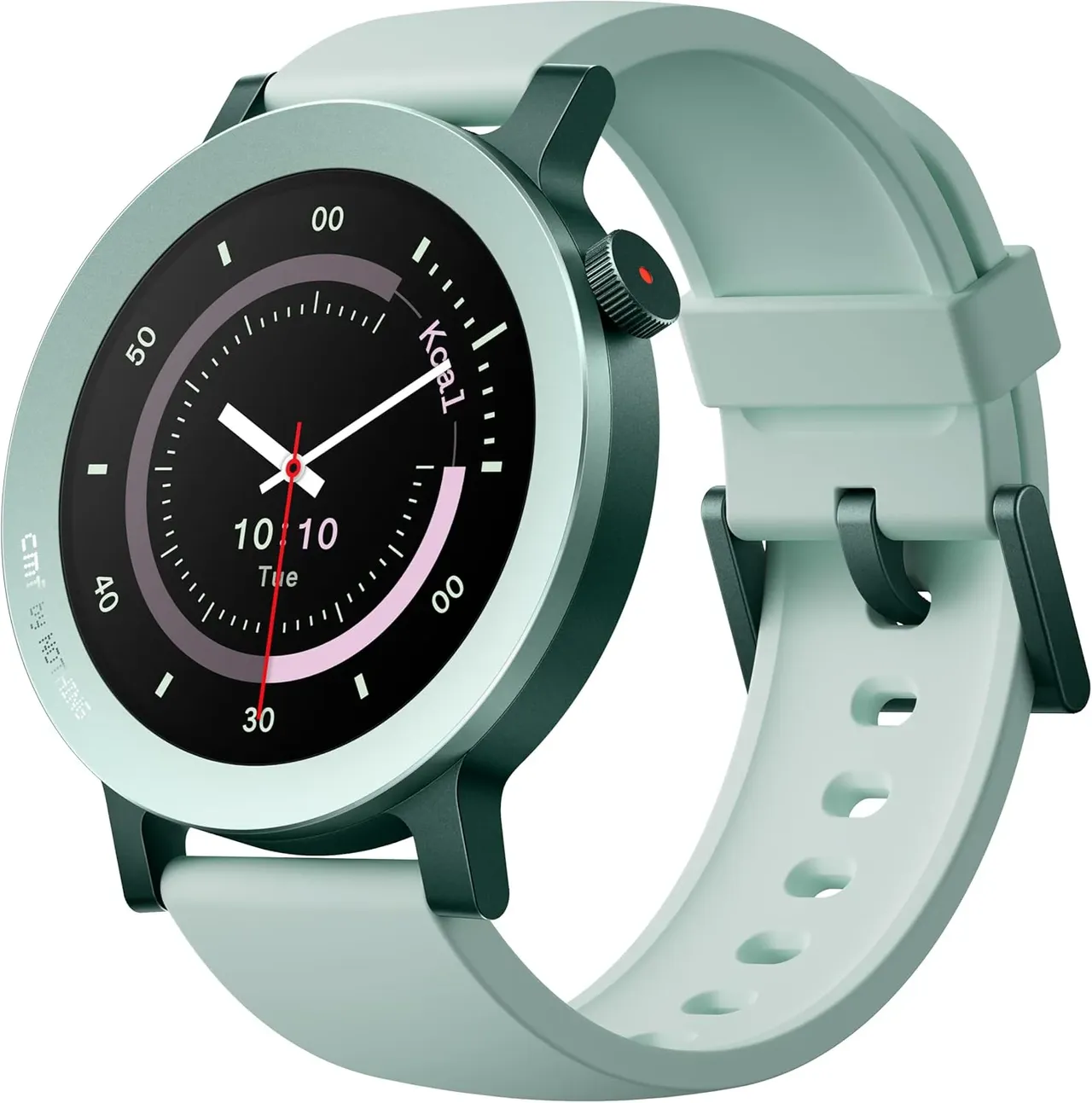nothing ساعة CMF Watch 3 Pro الذكية للرجال والنساء، مكالمات بلوتوث AI مع تقييم الطاقة، تتبع معدل القلب، مراقبة النوم، GPS وأكثر من 130 وضع رياضي، متتبع لياقة لأجهزة Android وiOS، مقاومة IP68 أخضر