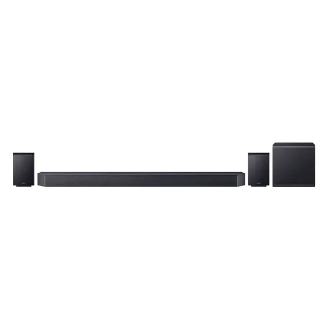 Samsung HW-Q990F/ZN, 11.1.4 Channel Full Surround Bluetooth Soundbar with Subwoofer and Remote, Titan Black