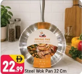 Steel Wok Pan
