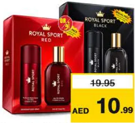 Royal Sport Royal Spot EDT + Body Spray Assorted