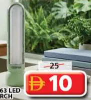 Geepas Led Plastic Torch GFL4663
