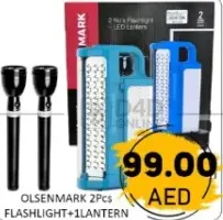 Olsenmark Flashlight + Lantern