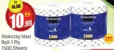 Alokozay Maxi Roll 1 Ply - 1500 's