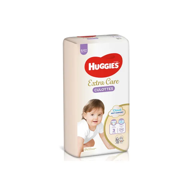 Huggies Extra Care Culottes Diapers - Size 3 (6- ) - 44 Pcs