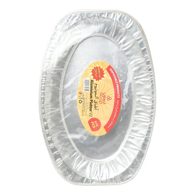 Co-Op Disposable Aluminium Platter V2 - 10 Pieces