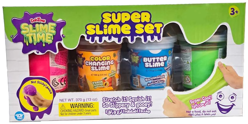 Toypro طقم سلايم سوبر V2 Slimetime