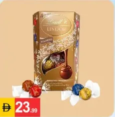 Lindt Lindor شوكولاتة مشكلة بحشوة ذائبة