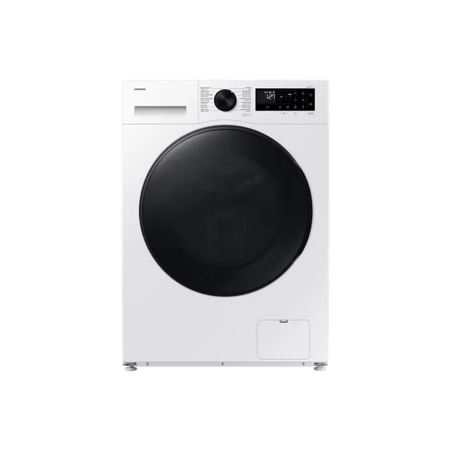 Samsung Front Load Washer & Dryer, 10.5/, 1400 RPM, White, WD10DG5B15BEGU