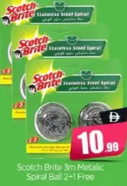 Scotch Brite 3m Metallic Spiral Ball