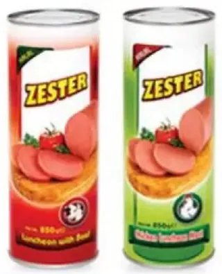 Zester Luncheon Meat With Beef