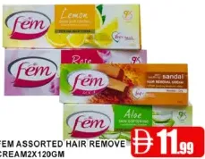 Fem Hair Remove Cream ASSORTED