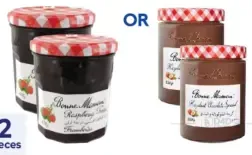Bonne Maman Jam or hazelnut spread assorted
