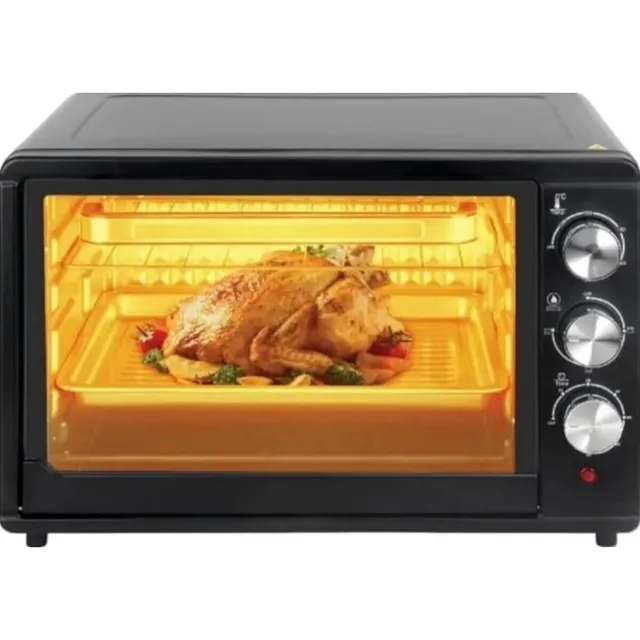 Smartova Electric Oven Toaster Large Capacity, Multi-Function Baking, Grill & Roast with Timer Control