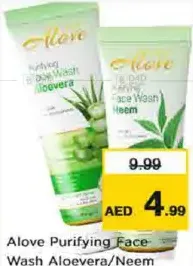 Alove Purifying Face Wash Aloevera/Neem