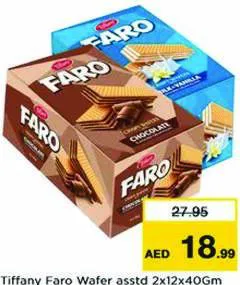 Tiffany Faro Wafer Assorted