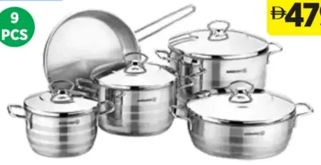 Korkmaz Cookware Set Astra2 Assorted