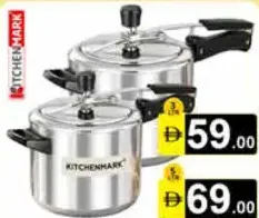 Kitchenmark INNER LID Aluminium Pressure Cooker