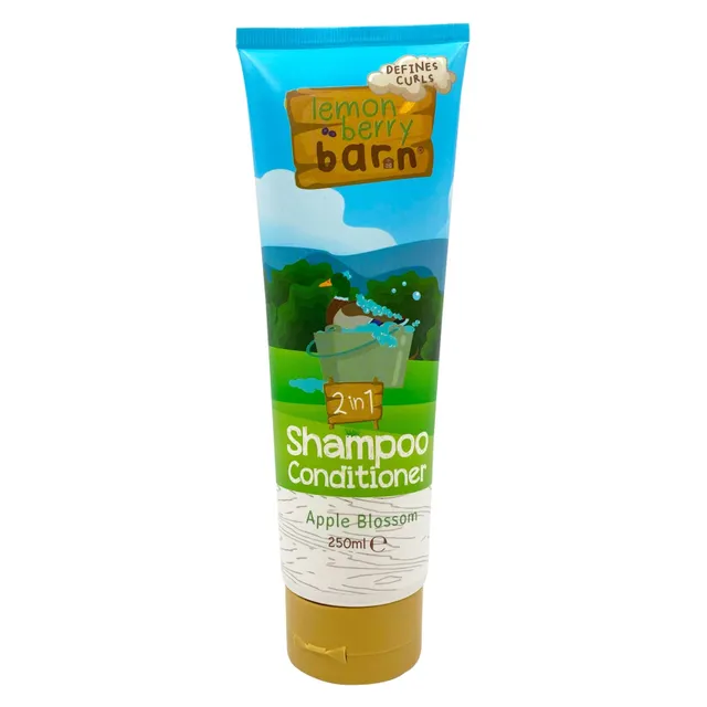 Carrefour Lemon Berry Barn 2-in-1 Shampoo Conditioner, Apple Blossom