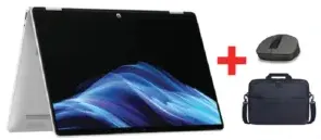 HP لابتوب 2 في 1 omnibook 5F 14FP0006 | i7-1355U | 16 GB RAM | 512 GB SSD | مع حقيبة Totebag وماوس