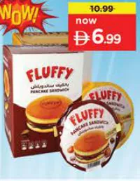 Fluffy ساندويتش بانكيك مشكل