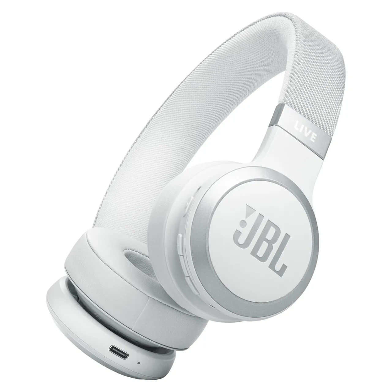 JBL سماعات رأس بلوتوث فوق الأذن 670NC أبيض