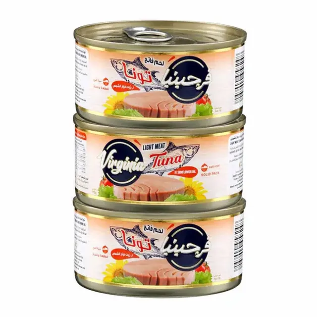 Virginia Tuna White Meat Solid In Sunflower Oil