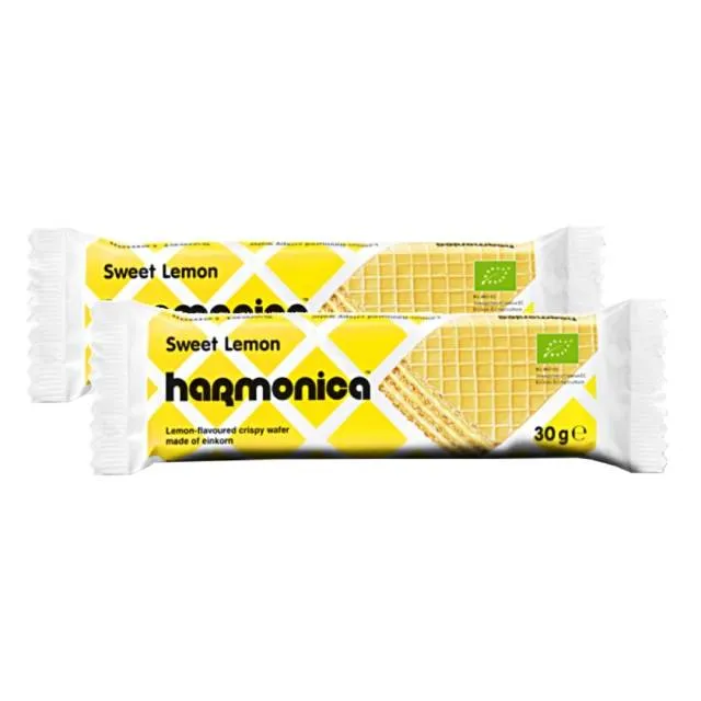 Harmonica Wafer Lemon