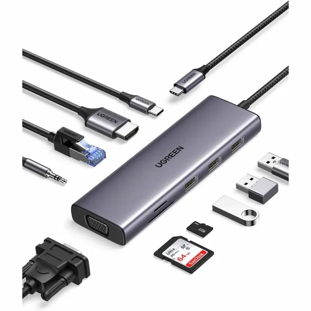 Ugreen 10in1 USB-C HUBCM498-15601