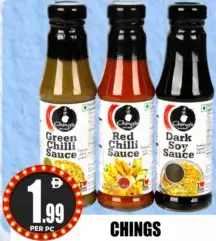 Chings Assorted Sauce