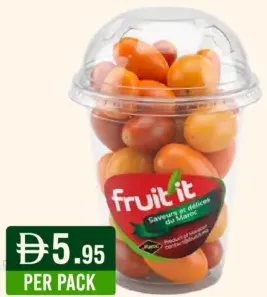 fruit it عبوة رجّ طماطم كرزية مشكلة