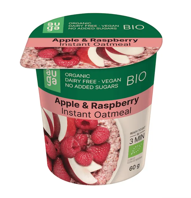 Auga Organic Apple & Rasberry Otml