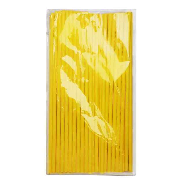 Party Time Straight Straw - 50 Pieces